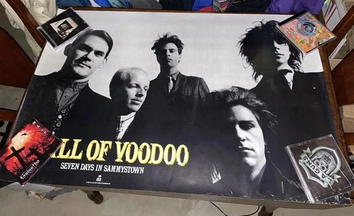 Wall Of Voodoo Seven Days In Sammystown IRS Mca Promo Poster 1985 New Wave Rock