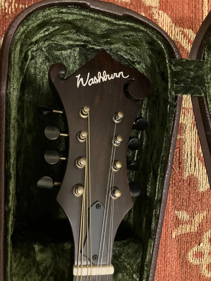 Washburn M108SWK Americana Series Mandolin with OHSC Case AS-IS Needs work - Image 4 of 4