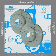 Mercedes-Benz StarParts Bremsscheiben Satz VA W177, W247, C/X118, Mercedes-Benz StarParts Bremsscheiben Satz VA W177, W247, C/X118,