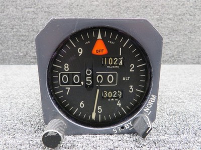 518-16007-801 Intercontinental Encoding Altimeter Indicator with Modifications