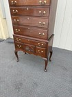 67439  Solid Mahogany Queen Anne Highboy Dresser — photo 8