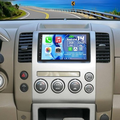 2+32G Car Radio For Nissan Pathfinder R51 2005-2013 Android 15 Carplay WIFI Navi