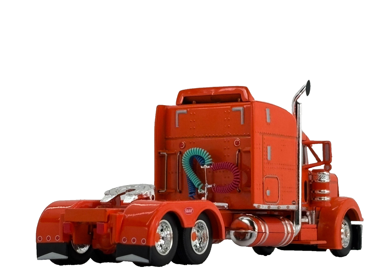1/64 DCP ORANGE PETERBILT 379 W/ 63