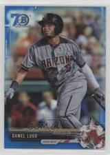 2017 Bowman Chrome Prospects Blue Refractor 70th Anniversary Dawel Lugo 3g6