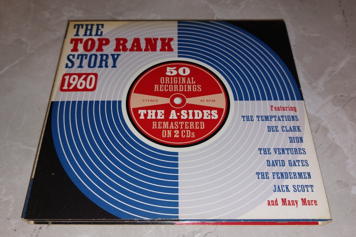 The Top Rank Story 1960 ~ Various Artists Digipak 2 x CD Album Excellent
