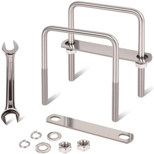 2 Pcs M10 Square U Bolts 4 Inch Wide 38 X 4w X 5 L Stainless U Bolt Heavy D 2 Pcs M10 Square U Bolts 4 Inch Wide 38 X 4w X 5 L Stainless U Bolt Heavy D