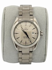Omega Seamaster Aqua Terra 150M 2577.30 Silver Dial 29mm Quartz Watch