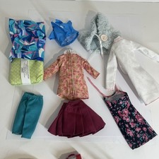 Barbie Clothes Lot Some Vintage Some Not. Accessories, Suitcase, Purse Shoes Pop