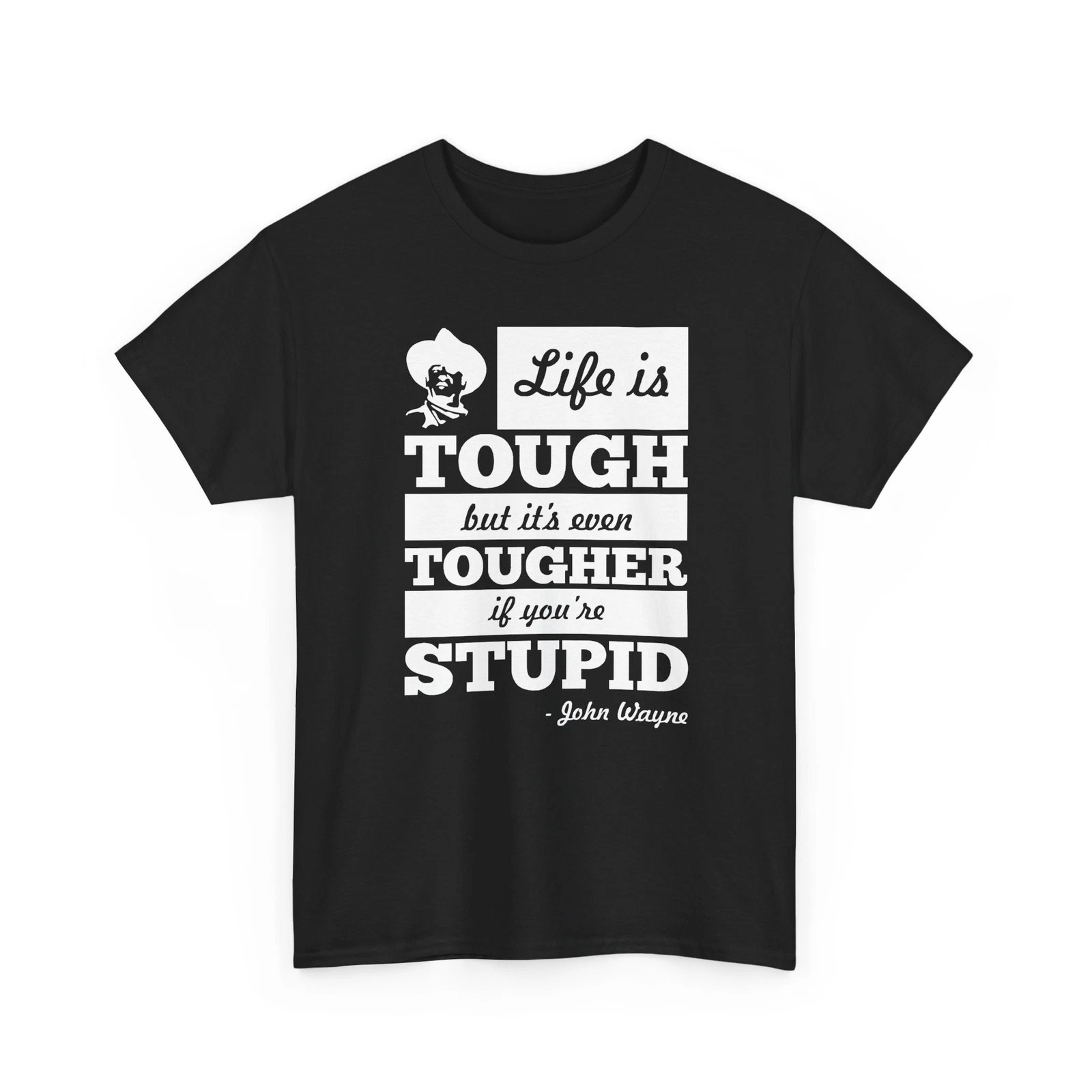 Life is Tough Tougher If Stupid Quote Unisex Heavy Cotton Tshirt
Opens in a new window or tab