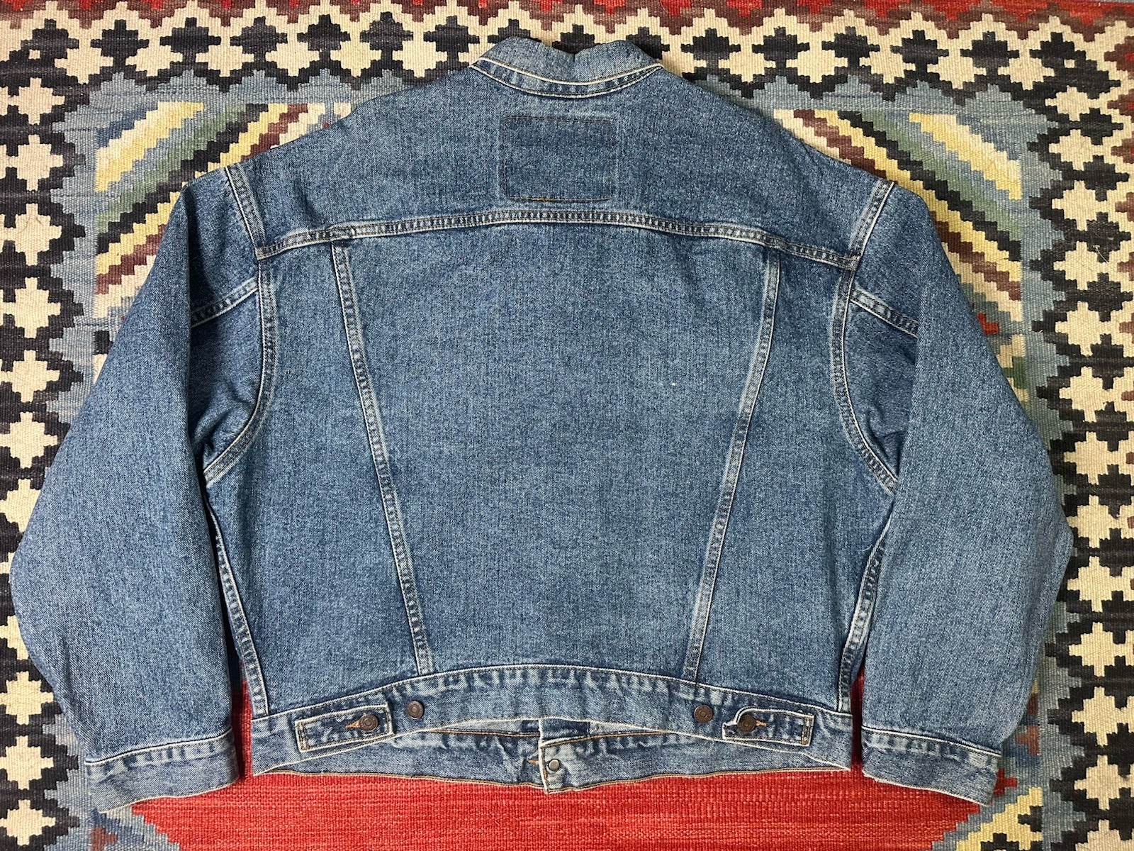 Levis Men’s Denim Trucker Jean Jacket 70598 4891 Size Large Made In The USA Vtg
