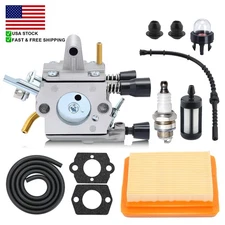 FS250 Carburetor Kit for Stihl FS250R FS300 FS350 FS120 FS120R FS200R US Ship!