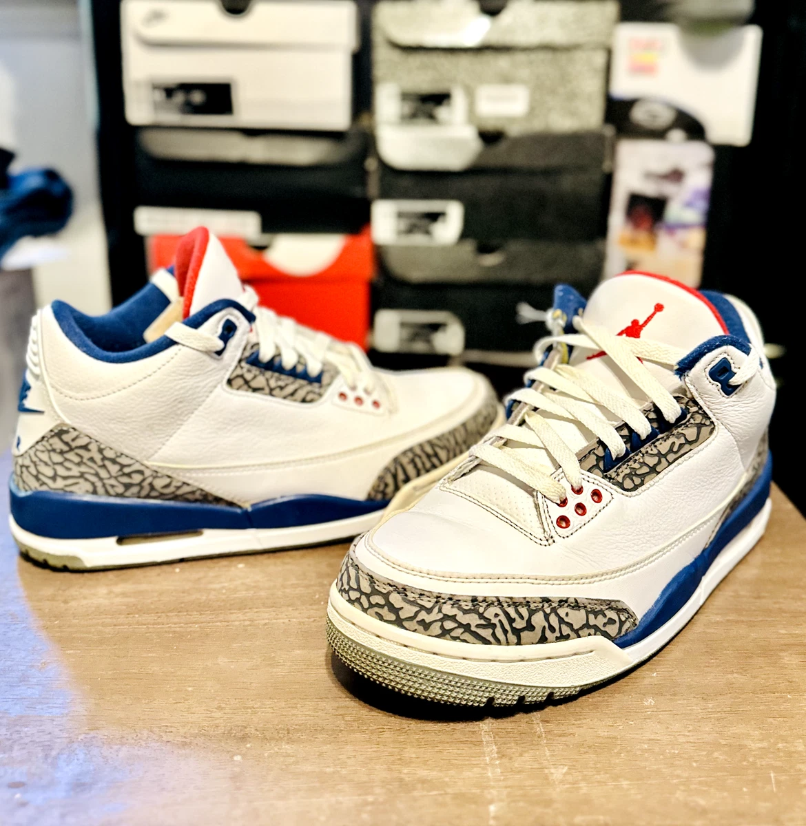 Jordan 3 Retro Blue for Sale - Authenticity Guaranteed - eBay
