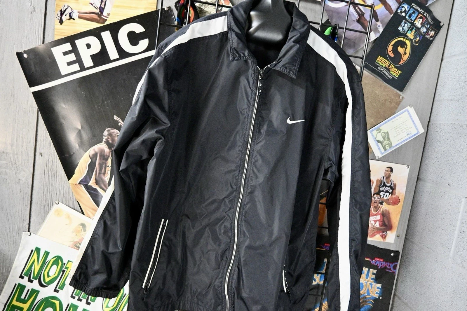 Vintage Zip Up Nike Windbreaker XL