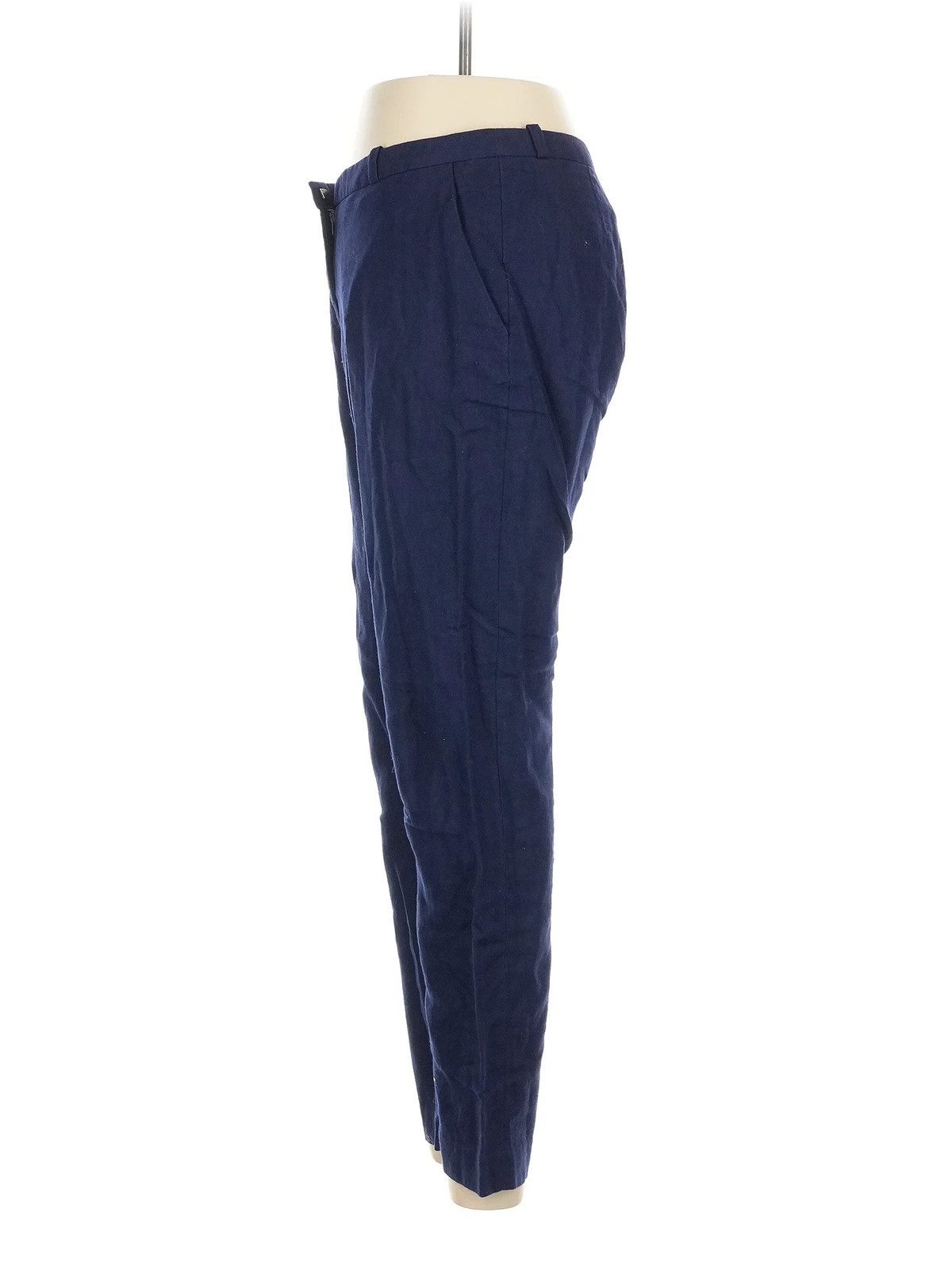 H&M Women Blue Casual Pants 6 thumbnail 4