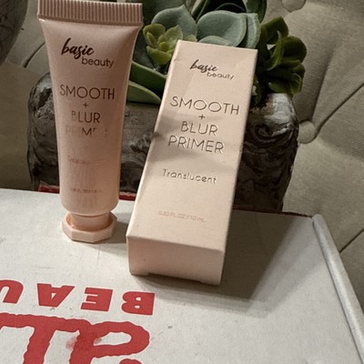 Basic Beauty Smooth + Blur Primer Translucent Clear 0.33Oz Sealed FlawlessBase A