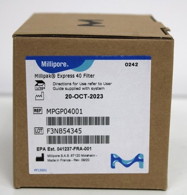 Millipore MPGP04001 Wasseraufbereitungszubehör 0,22 Mikron Filter (7000881)