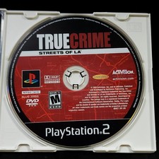 True Crime: Streets of LA PS2 Game Only Tested Authentic