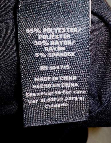 Top Zac & Rachel Talla S Nuevo con etiquetas Mezcla Negro Poliéster Mangas 3/4 Corbata Frontal Cuello de Barco - Imagen 11 de 12
