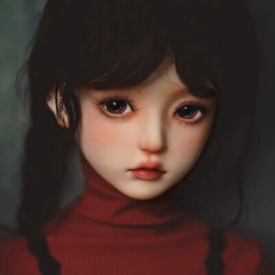 1/4 BJD Doll SD Resin Joint Pretty Girl Bare Doll Eyes Handmade Face Makeup Gift