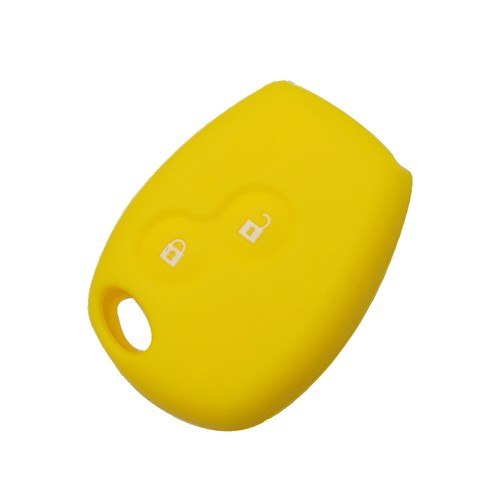 FUNDA SILICONA CARCASA LLAVE 2 BOTONES RENAULT CLIO TWINGO KANGO TRAFFIC MASTER - Imagen 6 de 8