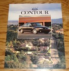 Original 1996 Ford Contour Sales Brochure 96 Gl Lx Se