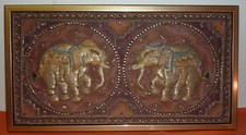 Elefanten Indien Himalaya Asiatika Handarbeit 99 x 55 cm Asiatischer Elefant