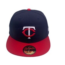 Minnesota Twins Navy New Era 59fifty Fitted cap Size 7 1/4