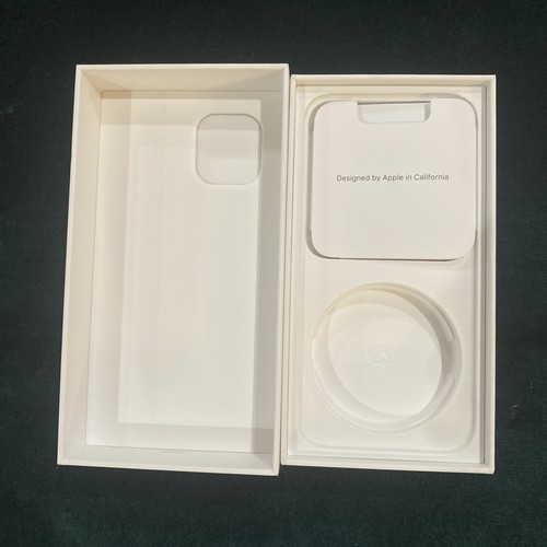 Apple Iphone 12 Empty Box Only Blue 64GB Mint Condition Box Decal - 第 5/5 張圖片