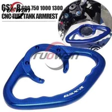 For Suzuki GSXR GSX-R 600 750 1000 CNC Passenger Hand Grip Tank Grab Bar Handle