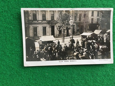 FEEING   ELGIN  DAMAGED  CREASE   PIN  HOLE NOTED MORAYSHIRE  VINTAGE POSTCARD-