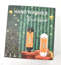 Rechargeable Hand Warmer 15hrs Warmth LED Battery Indicator 3 Levels Black