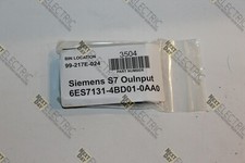 Siemens, 6ES7 131-4BD01-0AA0, Simiatic S7 Input I/O Module Card PLC