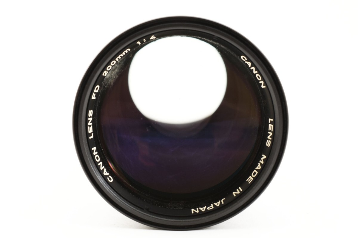 CANON NEW FD 200mm F4 完動品#164 CANON NEW FD 200mm F4 完動品#164 - メルカリ