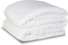 80/20 Cotton Batting for Crafts -120" x 1080" Natural Quilt Backing Fabric