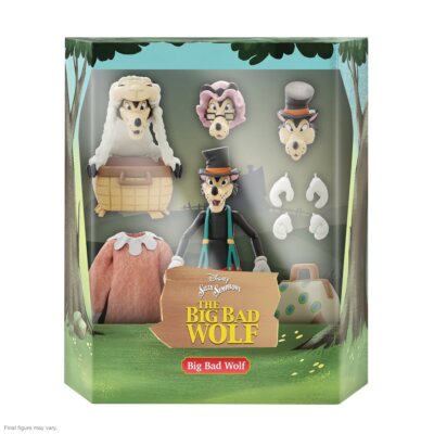 Super 7 Disney Ultimates Silly Symphonies Big Bad Wolf Action