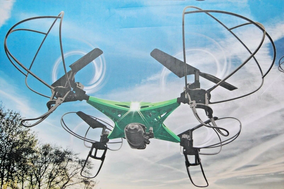 Jamara CamAlu Altitude HD FPV AHP+ 2,4 GHz ,Quadrocopter LED und Kamera 422019 - Bild 2 von 4