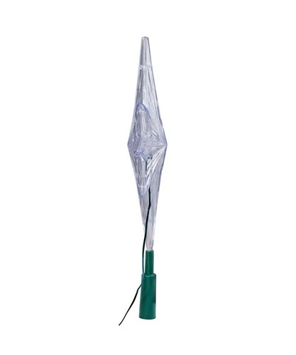 KURT ADLER 11.25" LED LIGHT COLOR CHANGING POLAR STAR CHRISTMAS TREETOP UL1827 - Picture 5 of 8