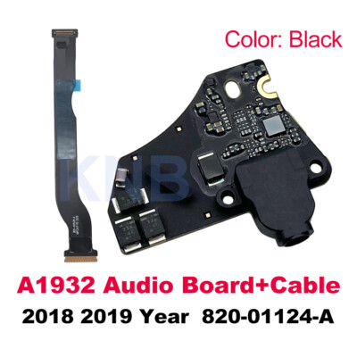 Original I/O Board 820-01124-A 820-01992-A 820-01929-A For Macbook Air 13" A1932 A2179 A2337 Headphone Audio Jack 2018 2019 2020