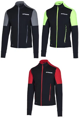 AIRTRACKS Winter Herren Laufshirt Langarm Pro Line Thermo Sweatshirt Fleece Warm