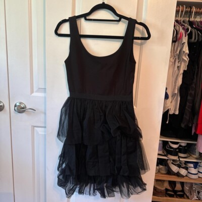 princess polly baby blue dress Versatile Black Sweater Dress main image 0