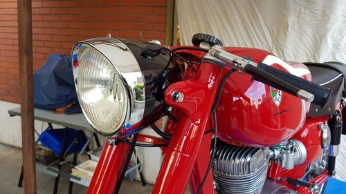 Moto d'Epoca - Aeromere Caproni 125 Capriolo De Luxe 1962 come nuovo ! - Foto 4 di 12