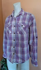 Magellan Outdoors Hiking Fishing Travel Button Down Shirt Top Women's Size M 