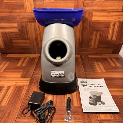 READY SET FETCH RSF Franklin 90120X Pet Automatic Tennis Ball Launcher Dog Toy eBay