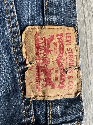 Men's Levi's Jeans 505 W 34 L 34 - Picture 5 of 7