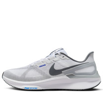 Nike Structure 25 Road Running Shoes White Smoke Grey Royal–Wolf Grey DJ7883-111
