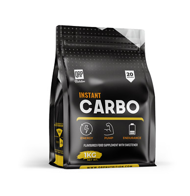 QRP Nutrition Carbo (Carbohydrate Complex Powder) 1kg Lemon