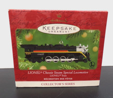 Hallmark Ornaments 2001 Lionel Chessie Steam Special Locomotive 6th in a Series