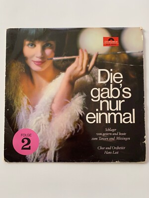 Die Gab's Nur Einmal Folge 2 Hans Last LP Polydor 46843 Import Germany VG+ Vinyl