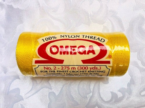 Hilo Omega #2 100% nailon-100% nailon hilo 275 metros-300 yardas- - Imagen 1 de 73