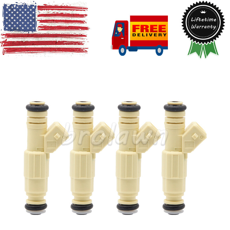 4x Fuel Injectors 0280155811 0280155737 Fits For Ford GM V8 LS1 LT1 5.0L 5.7L